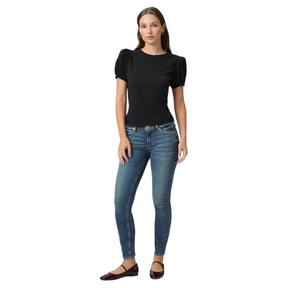 Paige Verdugo Ankle Jeans 29 Slim Mid Rise Medium Wash Stretch